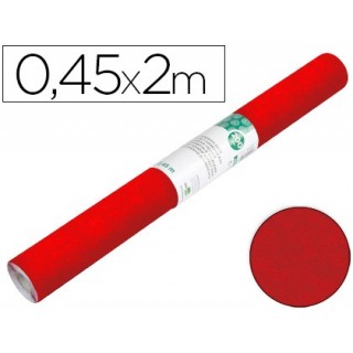 VELUDO ROLO AUTOCOLANTE VERMELHO